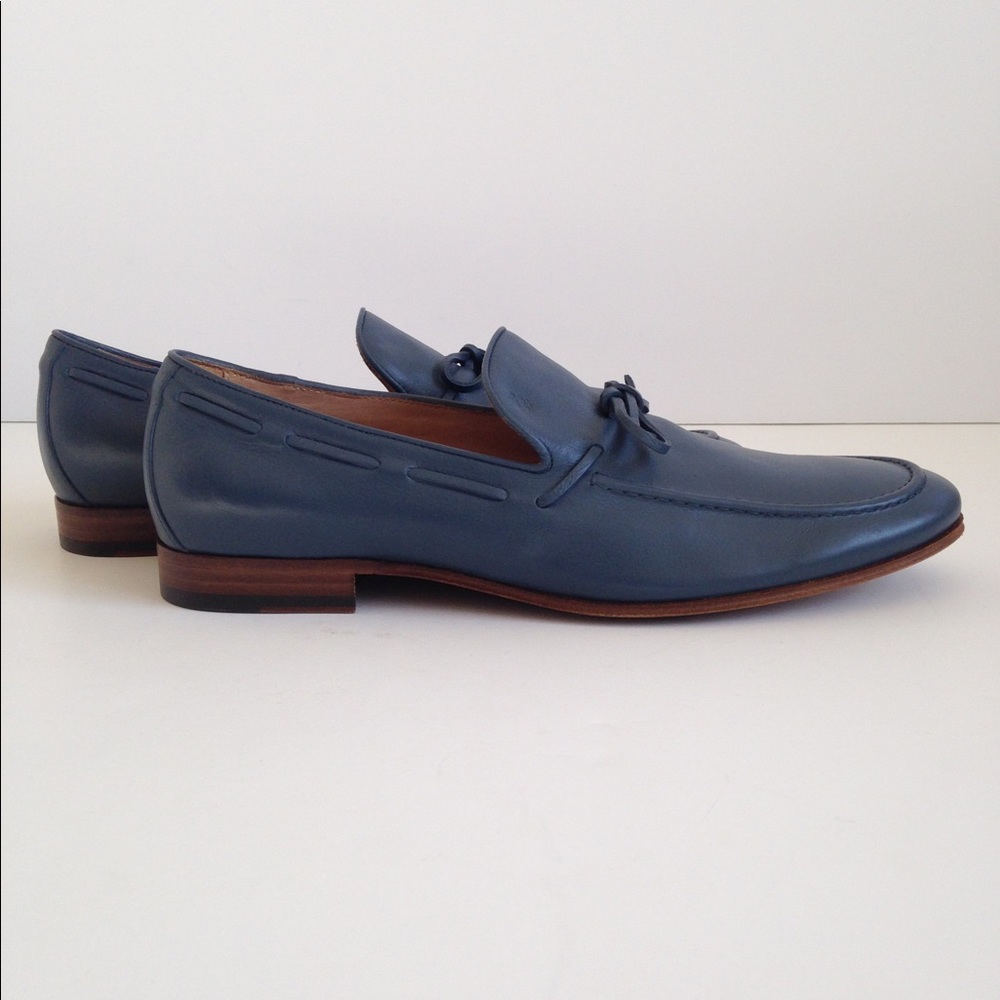 Tod’s Men’s Leather Tie Loafers Sz 5.5(Tod)/6.5US - Picture 9 of 15